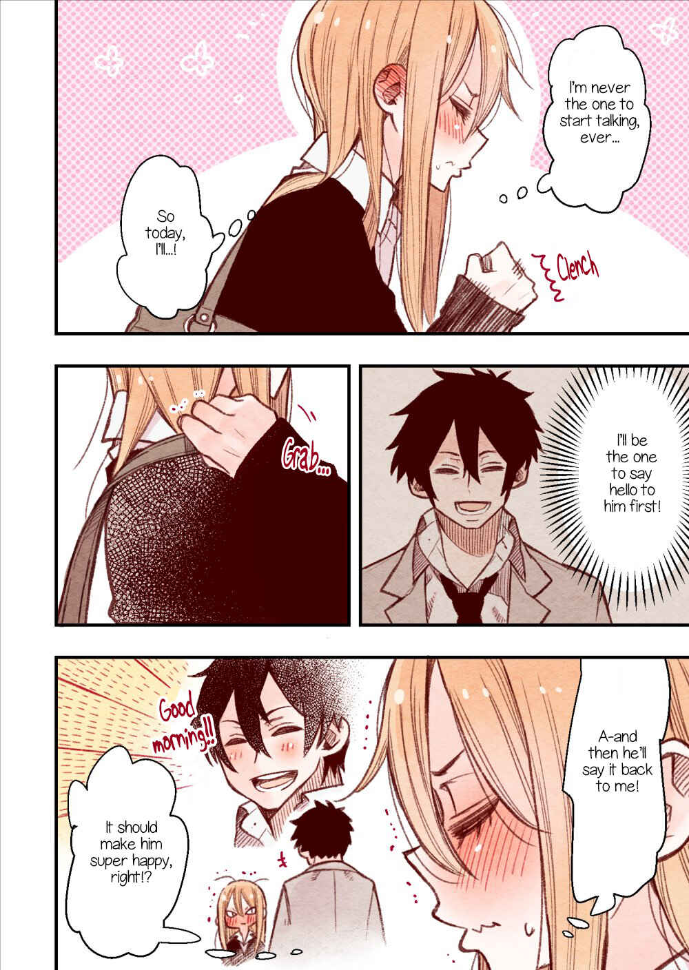 Page 2 Chapter 2 Sanpakugan-chan wa Tsutaetai.