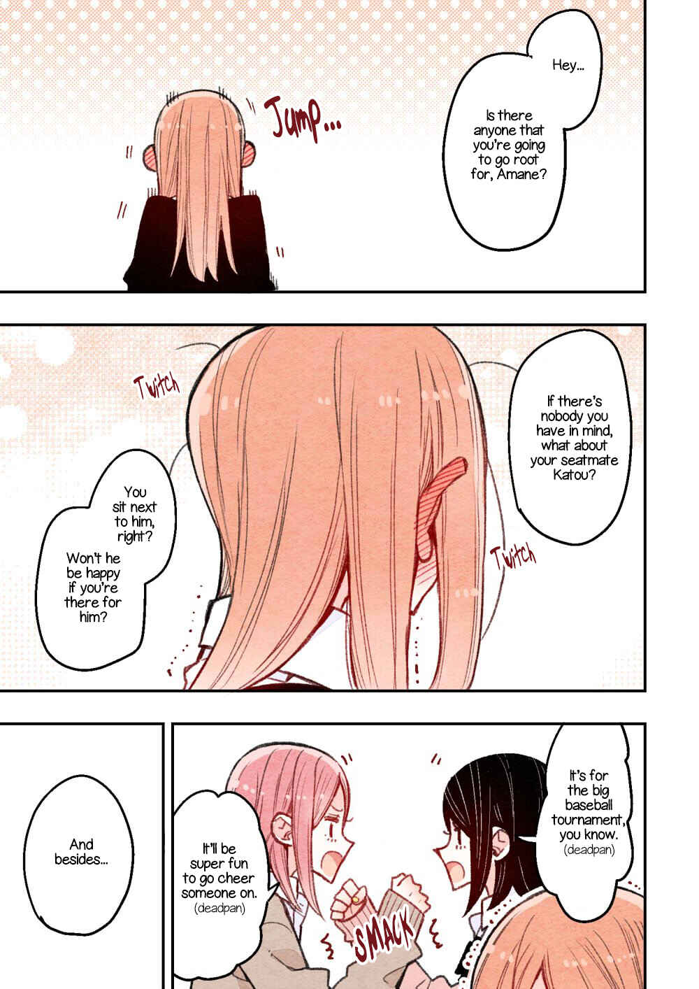 Page 5 Chapter 6 Sanpakugan-chan wa Tsutaetai.