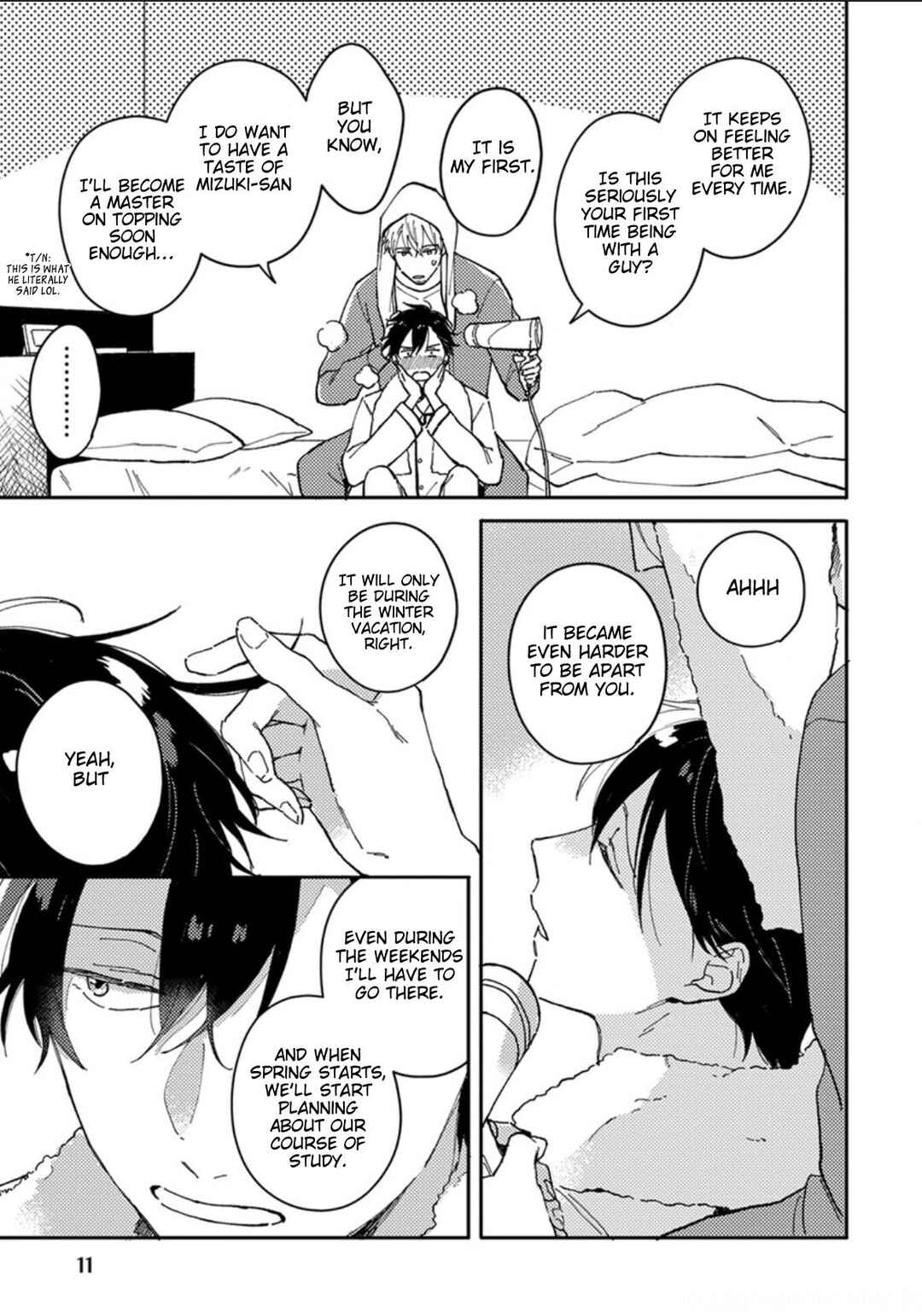 Page 11 Chapter 9 Akari to Kare wa Nayamashii