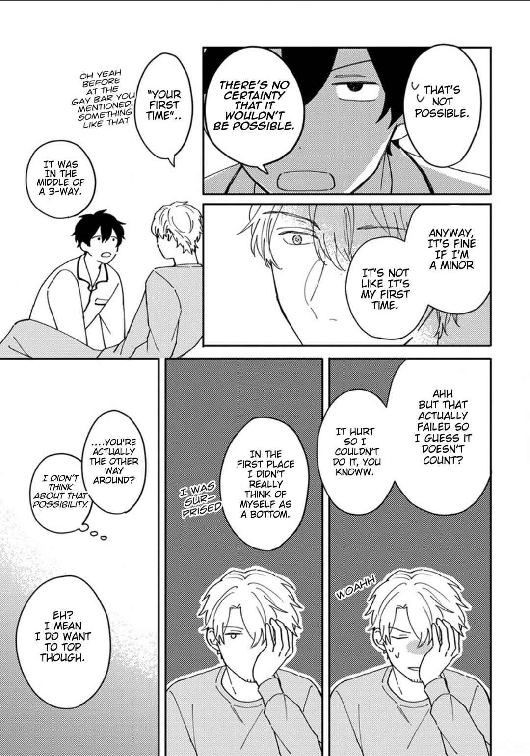 Page 8 Chapter 8.5 Akari to Kare wa Nayamashii