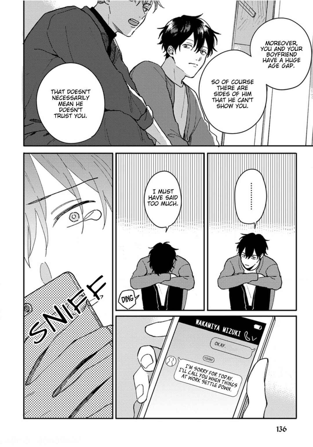 Page 5 Chapter 14 Akari to Kare wa Nayamashii