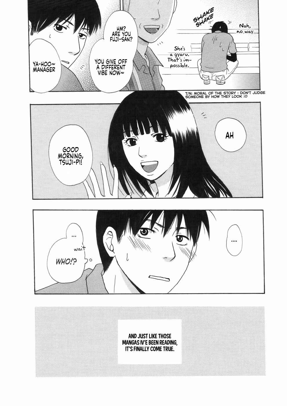 Page 14 Chapter Unknown_cb68 A Story of a Gyaru and an Otaku Who Both Work at a Convenience Store