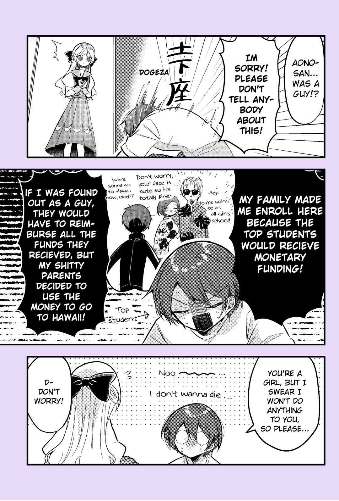 Page 2 Chapter 1 Nikagetsugo ni Seibetsu ga Bareru Josou Danshi