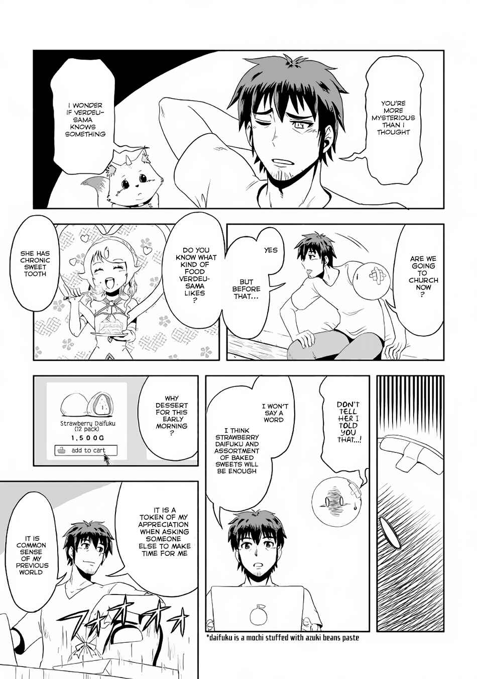 Page 20 Chapter 3 Isekai ni Tobasareta Ossan wa Doko e Iku?