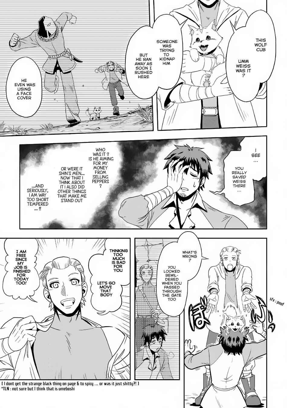 Page 6 Chapter 3 Isekai ni Tobasareta Ossan wa Doko e Iku?