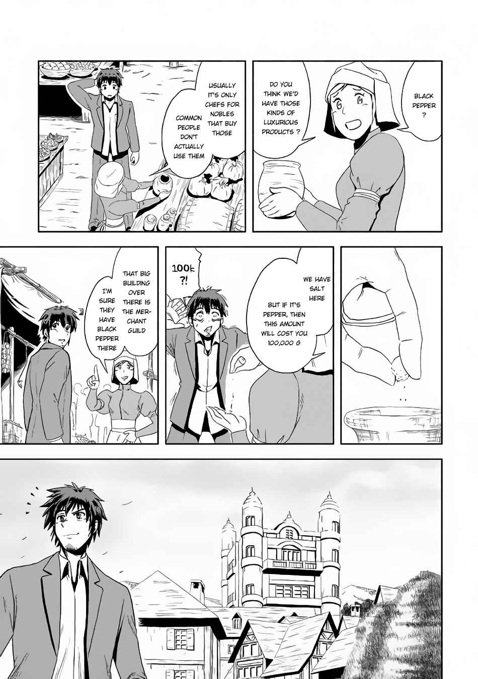 Page 10 Chapter 2 Isekai ni Tobasareta Ossan wa Doko e Iku?