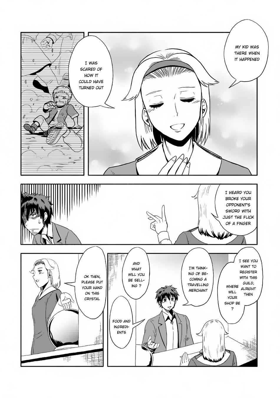 Page 13 Chapter 2 Isekai ni Tobasareta Ossan wa Doko e Iku?
