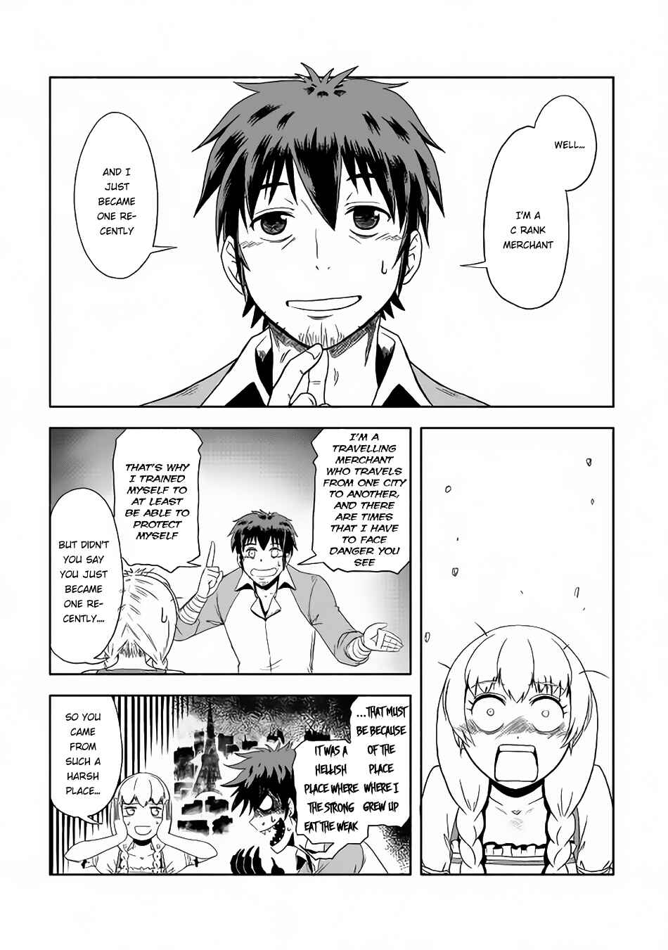 Page 17 Chapter 2 Isekai ni Tobasareta Ossan wa Doko e Iku?