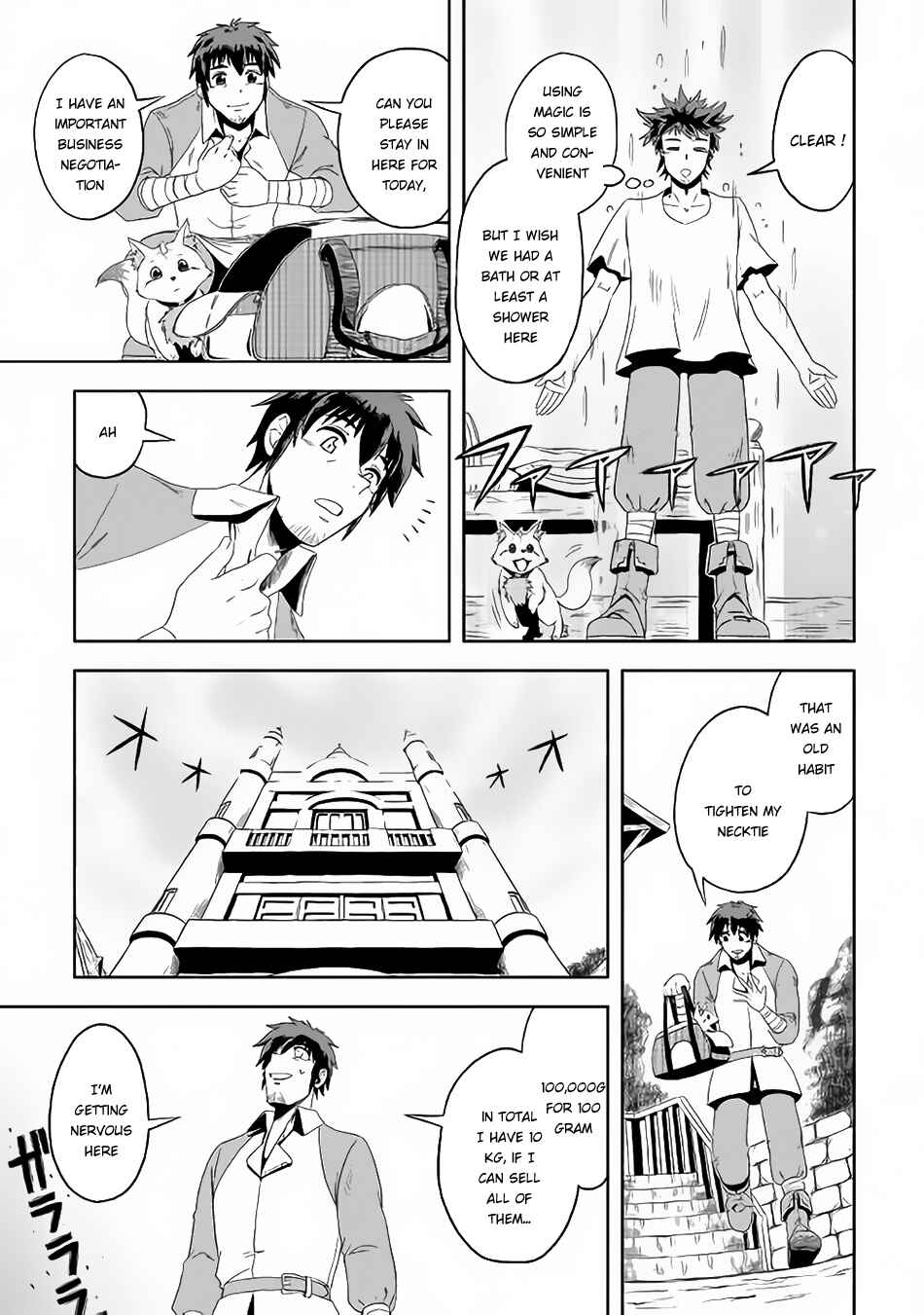 Page 22 Chapter 2 Isekai ni Tobasareta Ossan wa Doko e Iku?
