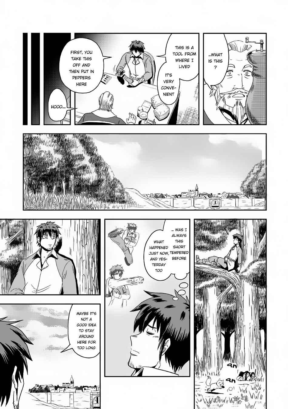 Page 36 Chapter 2 Isekai ni Tobasareta Ossan wa Doko e Iku?
