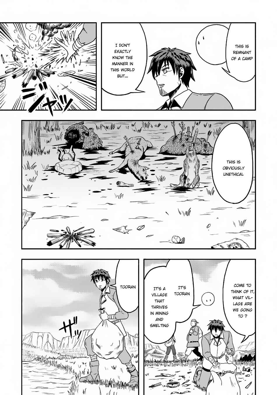 Page 32 Chapter 5 Isekai ni Tobasareta Ossan wa Doko e Iku?