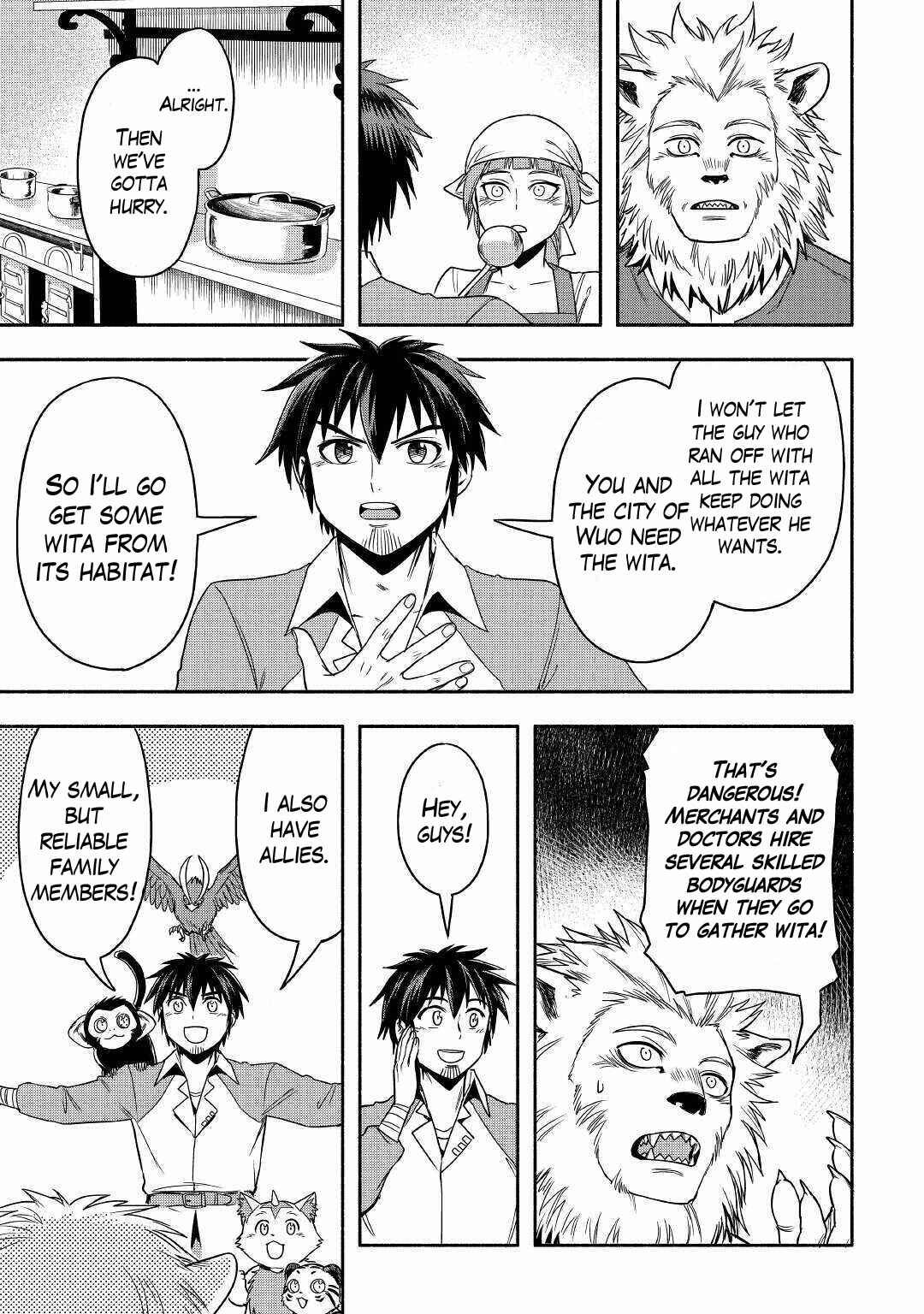 Page 39 Chapter 35 Isekai ni Tobasareta Ossan wa Doko e Iku?