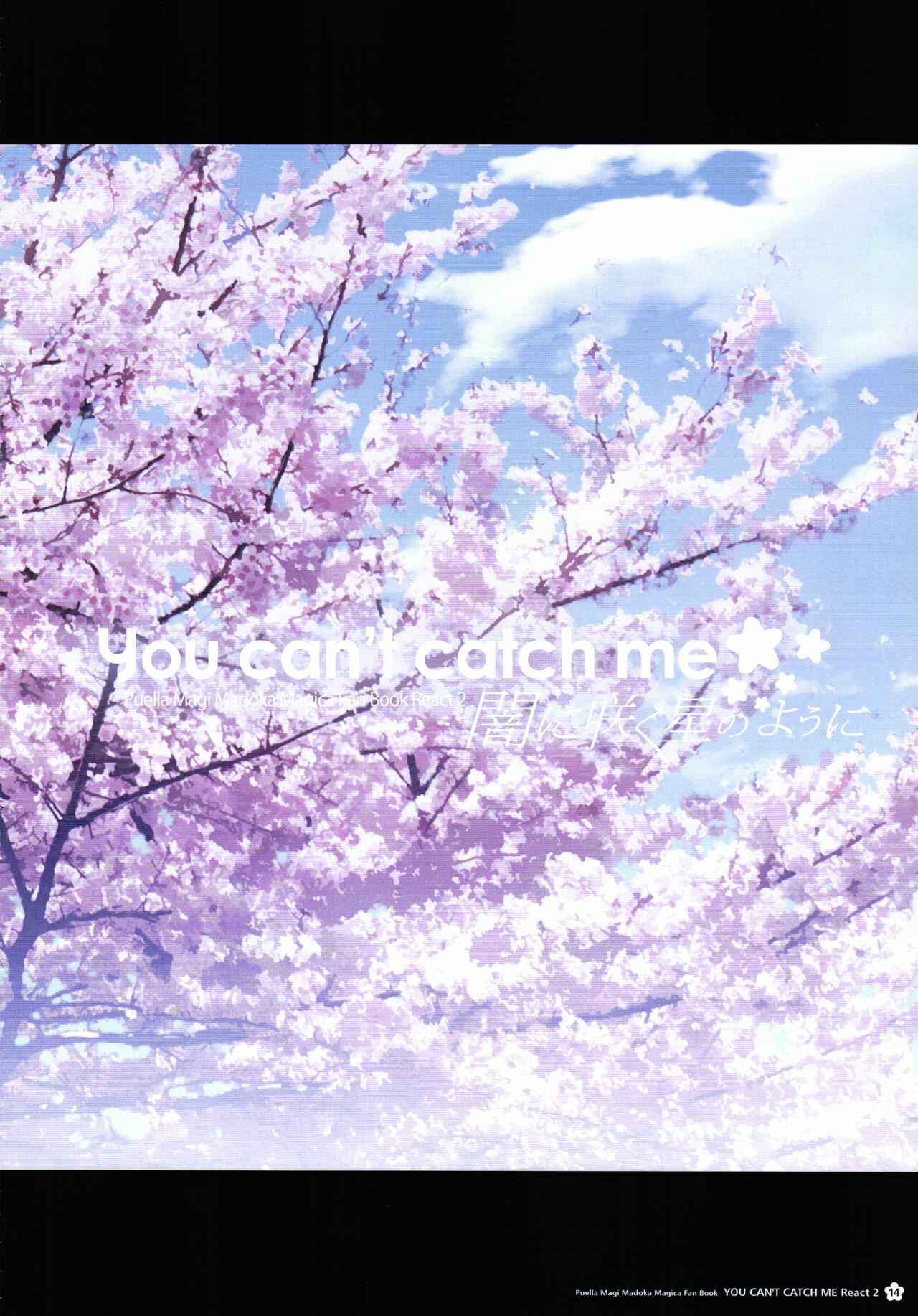 Page 13 Chapter Unknown_cb68 Mahou Shoujo Madoka★Magica - You cant catch me Like a Star Blooming in Darkness (Doujinshi)