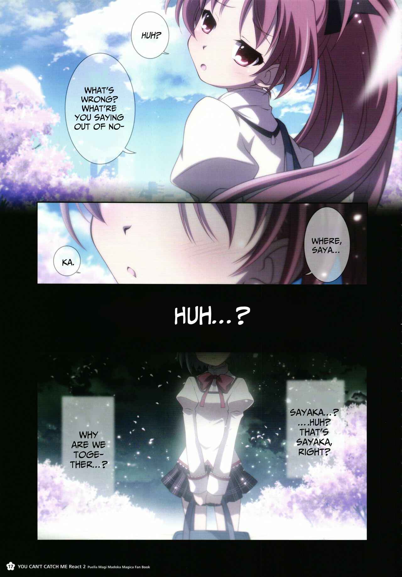 Page 16 Chapter Unknown_cb68 Mahou Shoujo Madoka★Magica - You cant catch me Like a Star Blooming in Darkness (Doujinshi)