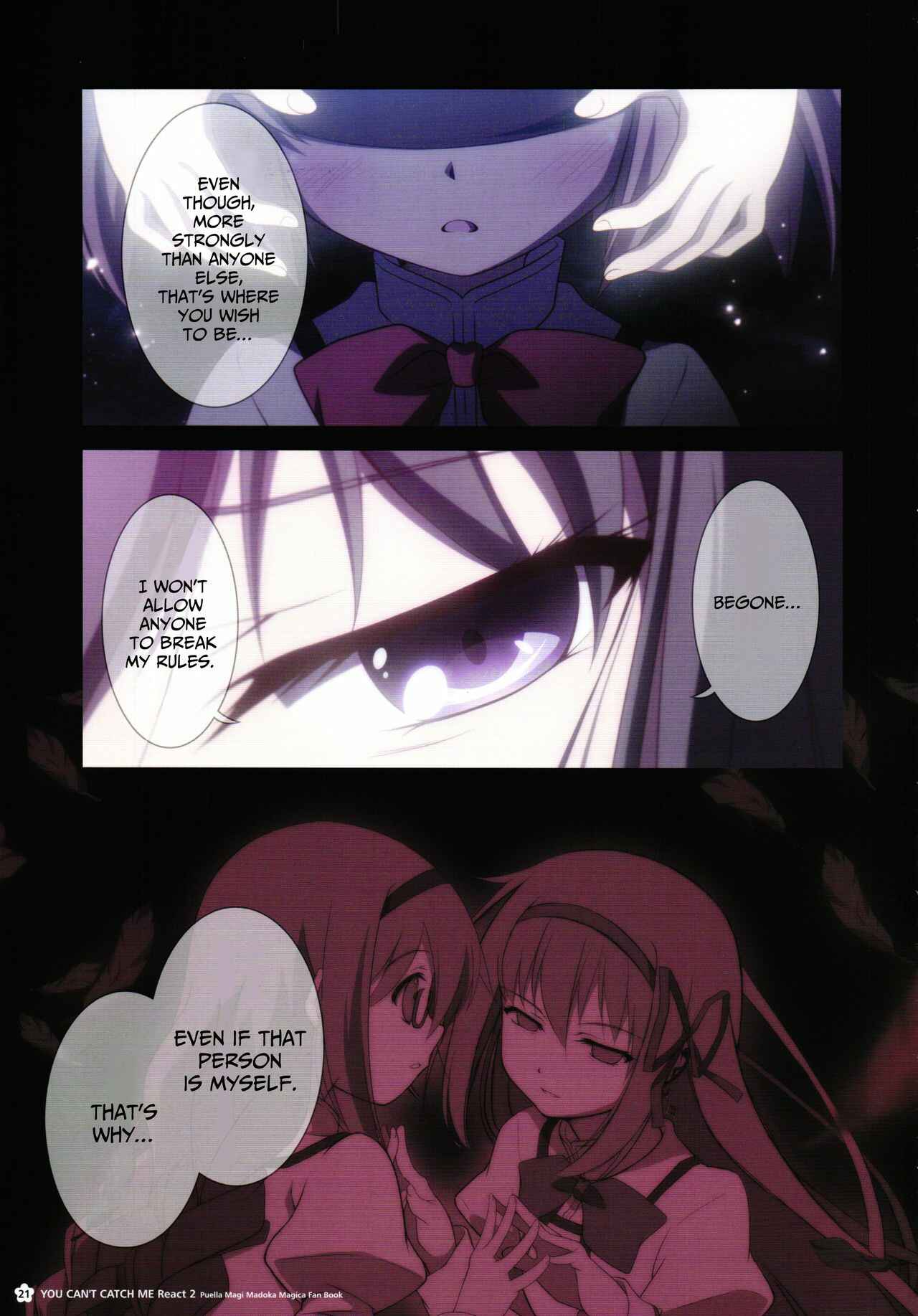 Page 20 Chapter Unknown_cb68 Mahou Shoujo Madoka★Magica - You cant catch me Like a Star Blooming in Darkness (Doujinshi)
