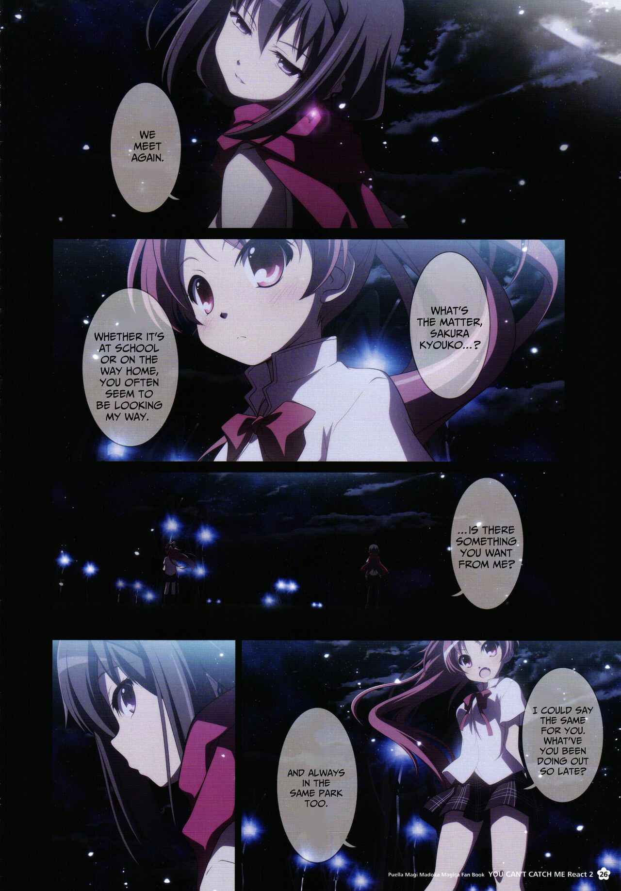 Page 25 Chapter Unknown_cb68 Mahou Shoujo Madoka★Magica - You cant catch me Like a Star Blooming in Darkness (Doujinshi)