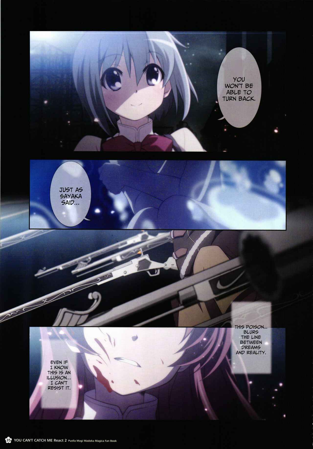 Page 34 Chapter Unknown_cb68 Mahou Shoujo Madoka★Magica - You cant catch me Like a Star Blooming in Darkness (Doujinshi)