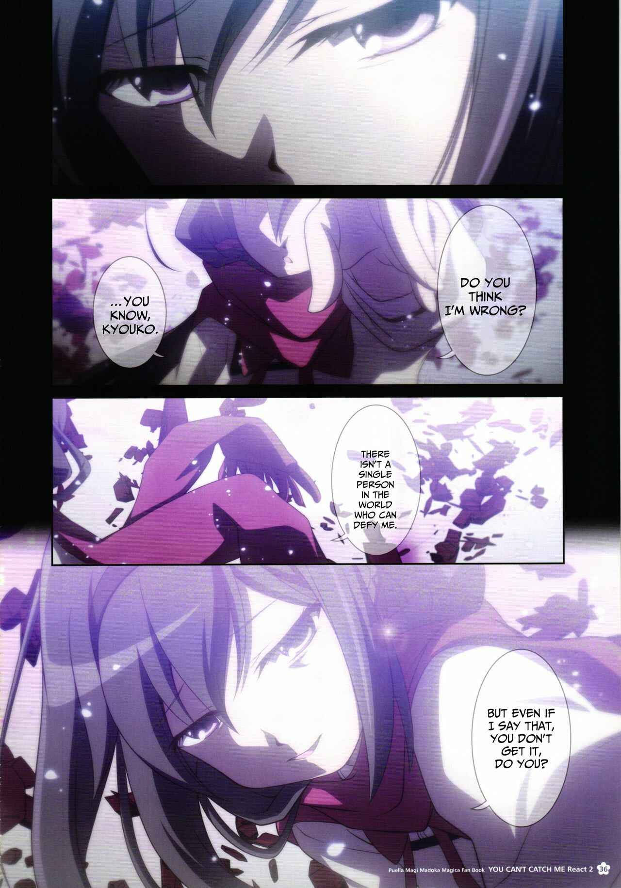 Page 35 Chapter Unknown_cb68 Mahou Shoujo Madoka★Magica - You cant catch me Like a Star Blooming in Darkness (Doujinshi)