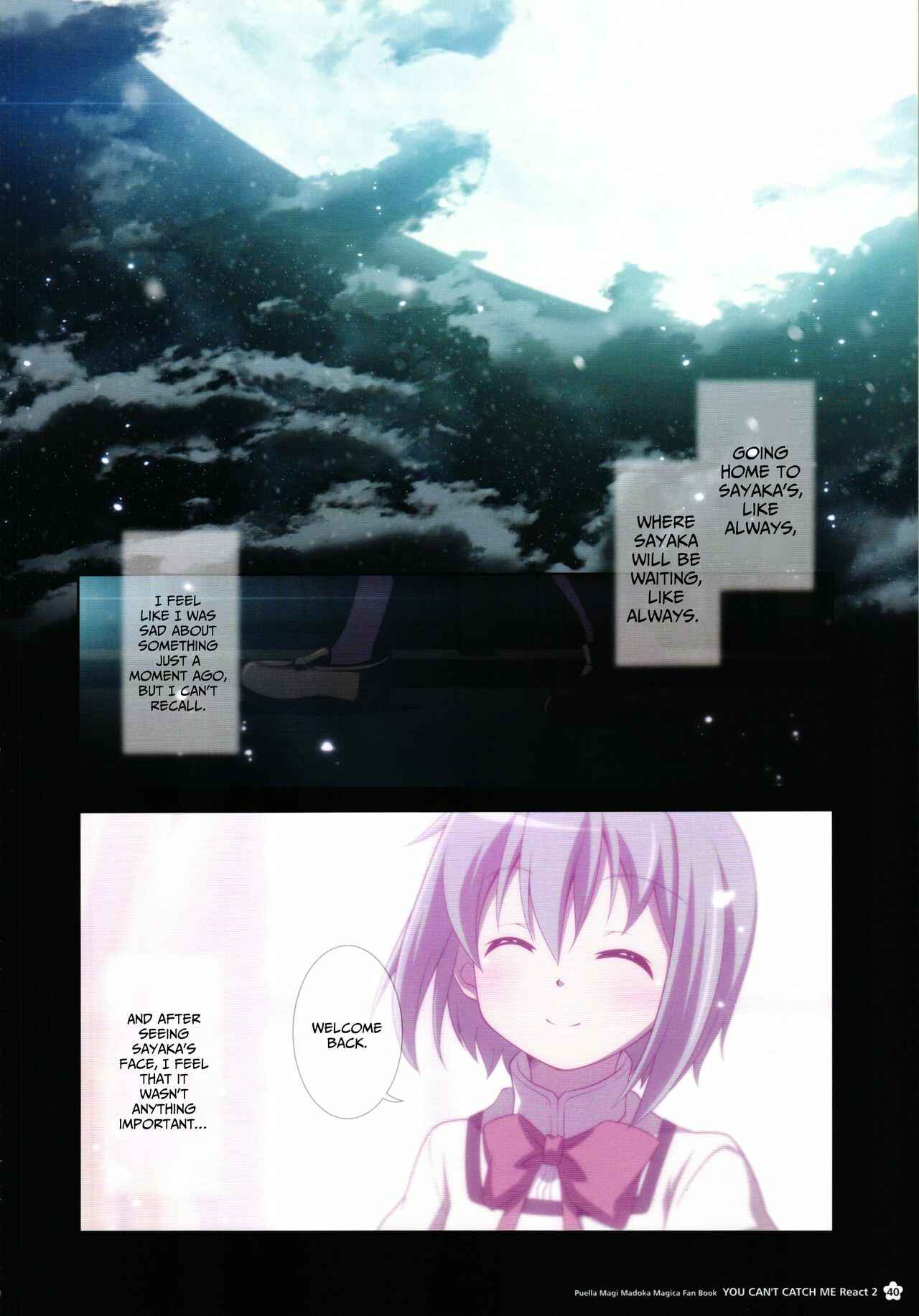 Page 39 Chapter Unknown_cb68 Mahou Shoujo Madoka★Magica - You cant catch me Like a Star Blooming in Darkness (Doujinshi)