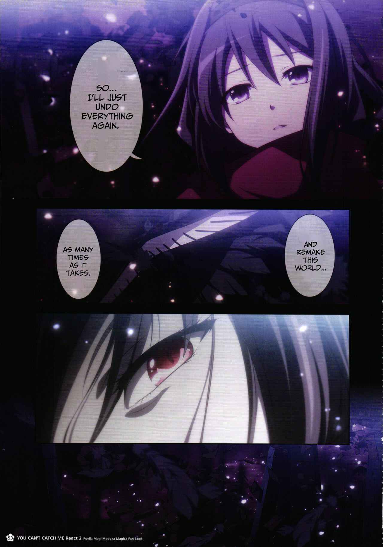 Page 52 Chapter Unknown_cb68 Mahou Shoujo Madoka★Magica - You cant catch me Like a Star Blooming in Darkness (Doujinshi)