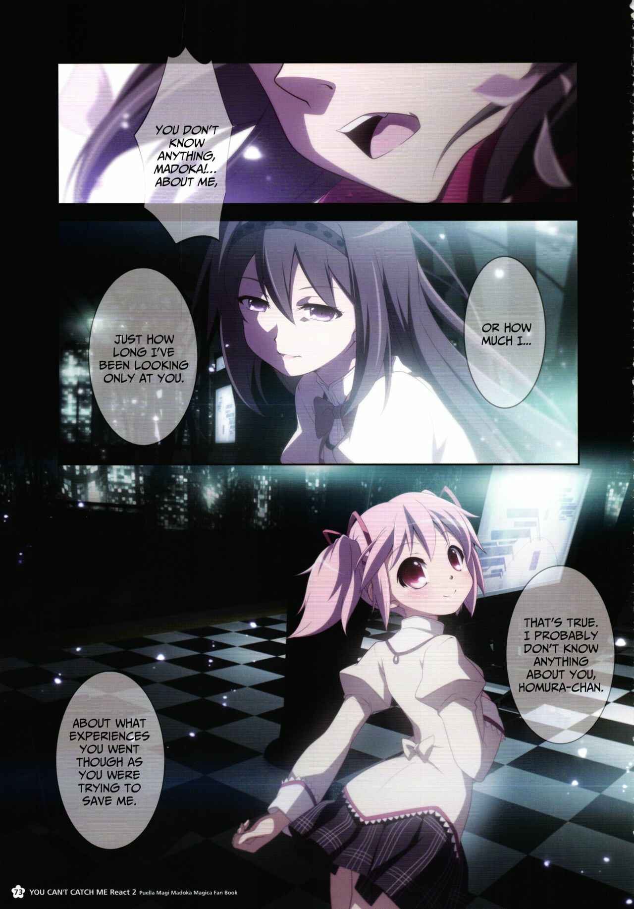 Page 72 Chapter Unknown_cb68 Mahou Shoujo Madoka★Magica - You cant catch me Like a Star Blooming in Darkness (Doujinshi)