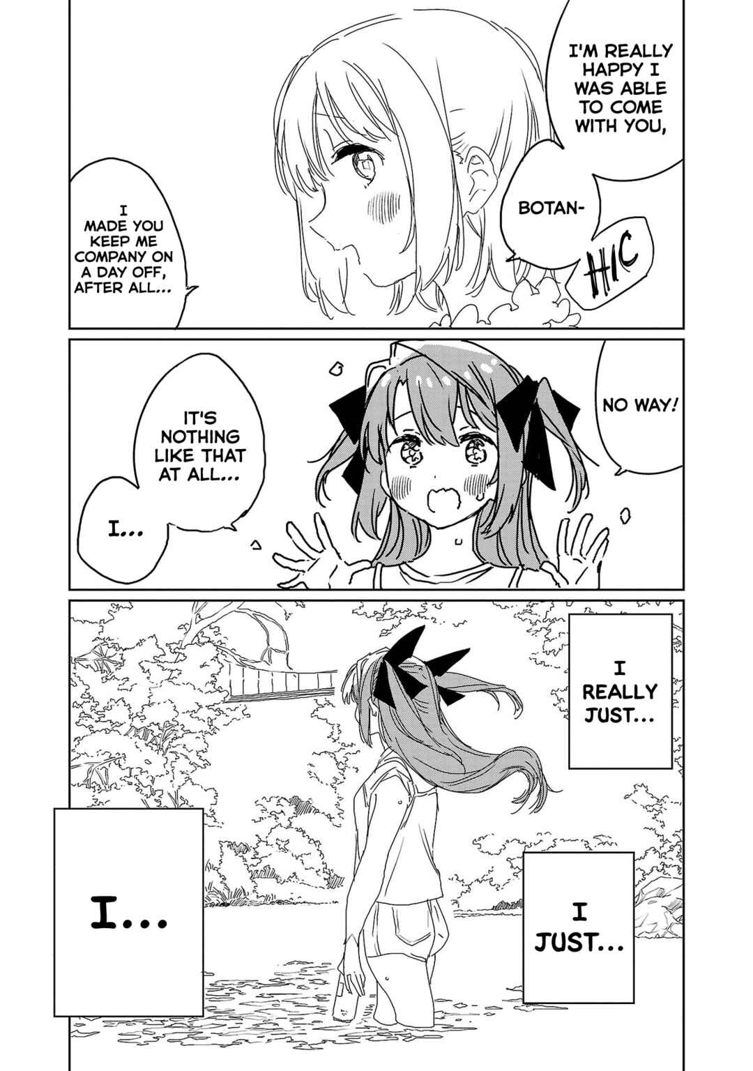 Page 13 Chapter 24 Kamiina Botan, Yoeru Sugata wa Yuri no Hana.