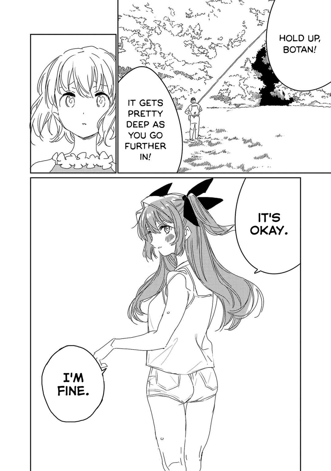 Page 14 Chapter 24 Kamiina Botan, Yoeru Sugata wa Yuri no Hana.