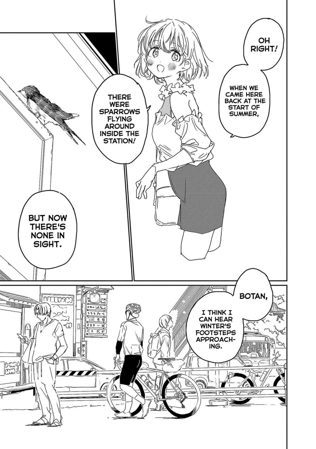 Page 3 Chapter 24 Kamiina Botan, Yoeru Sugata wa Yuri no Hana.