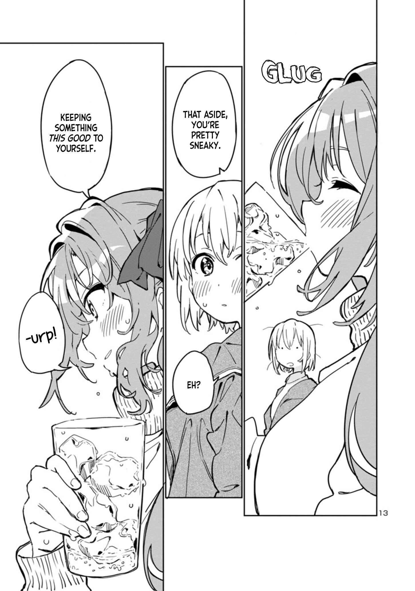 Page 13 Chapter 1 Kamiina Botan, Yoeru Sugata wa Yuri no Hana.