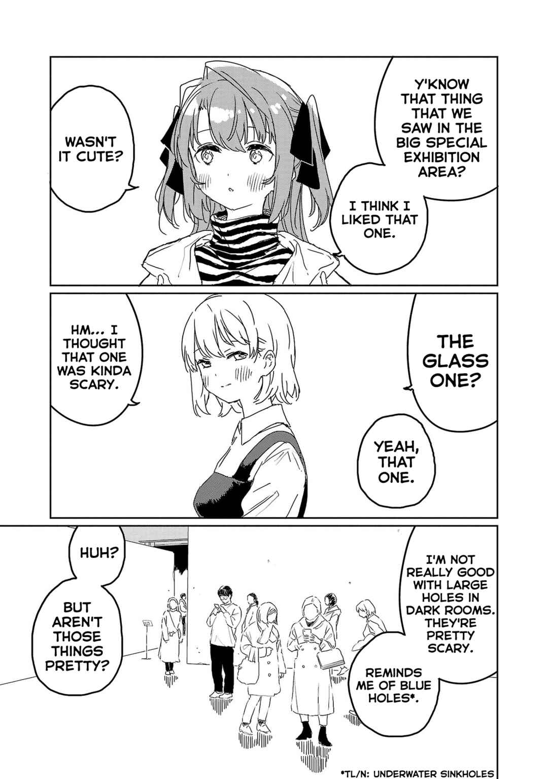 Page 6 Chapter 28 Kamiina Botan, Yoeru Sugata wa Yuri no Hana.