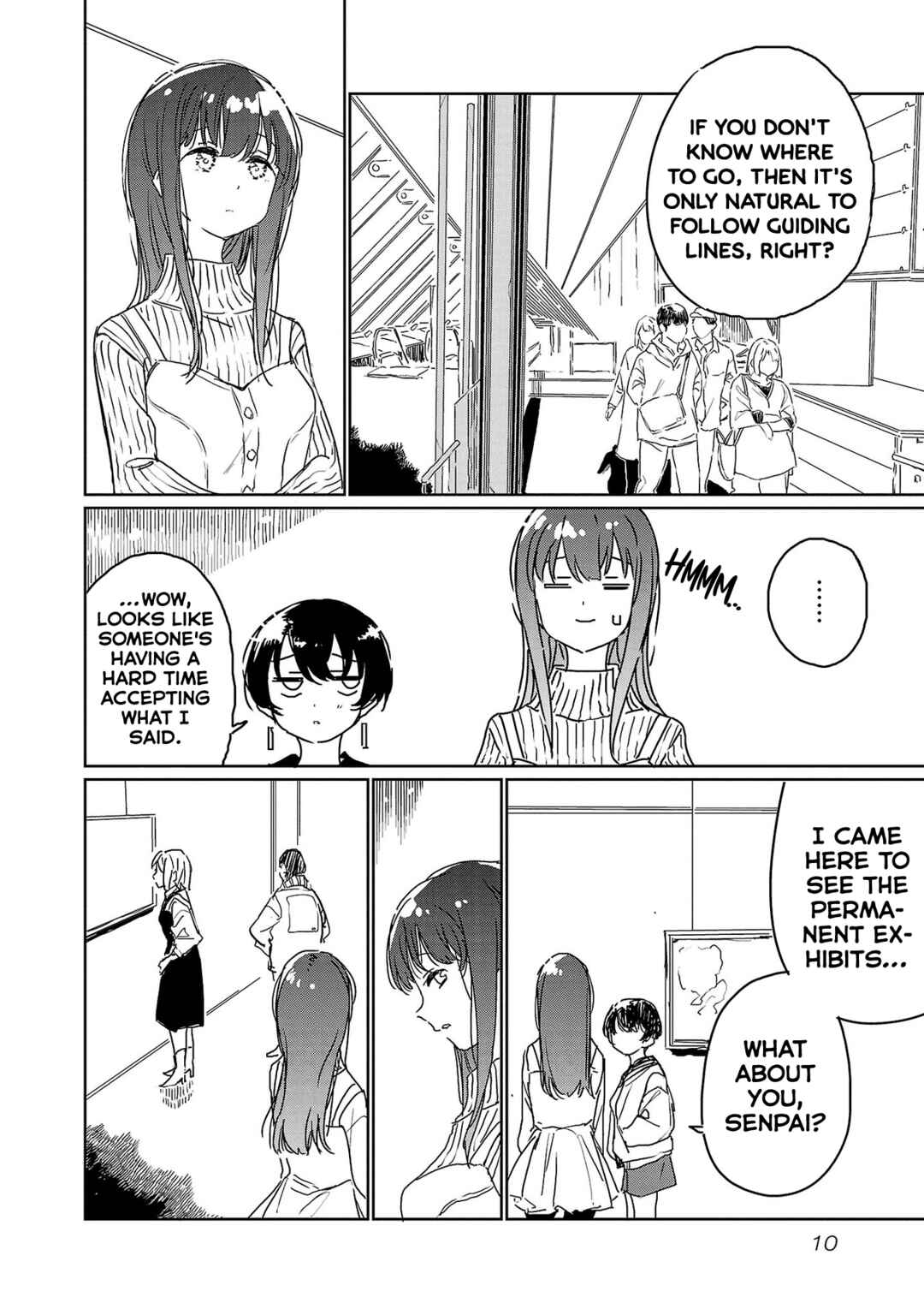 Page 9 Chapter 28 Kamiina Botan, Yoeru Sugata wa Yuri no Hana.