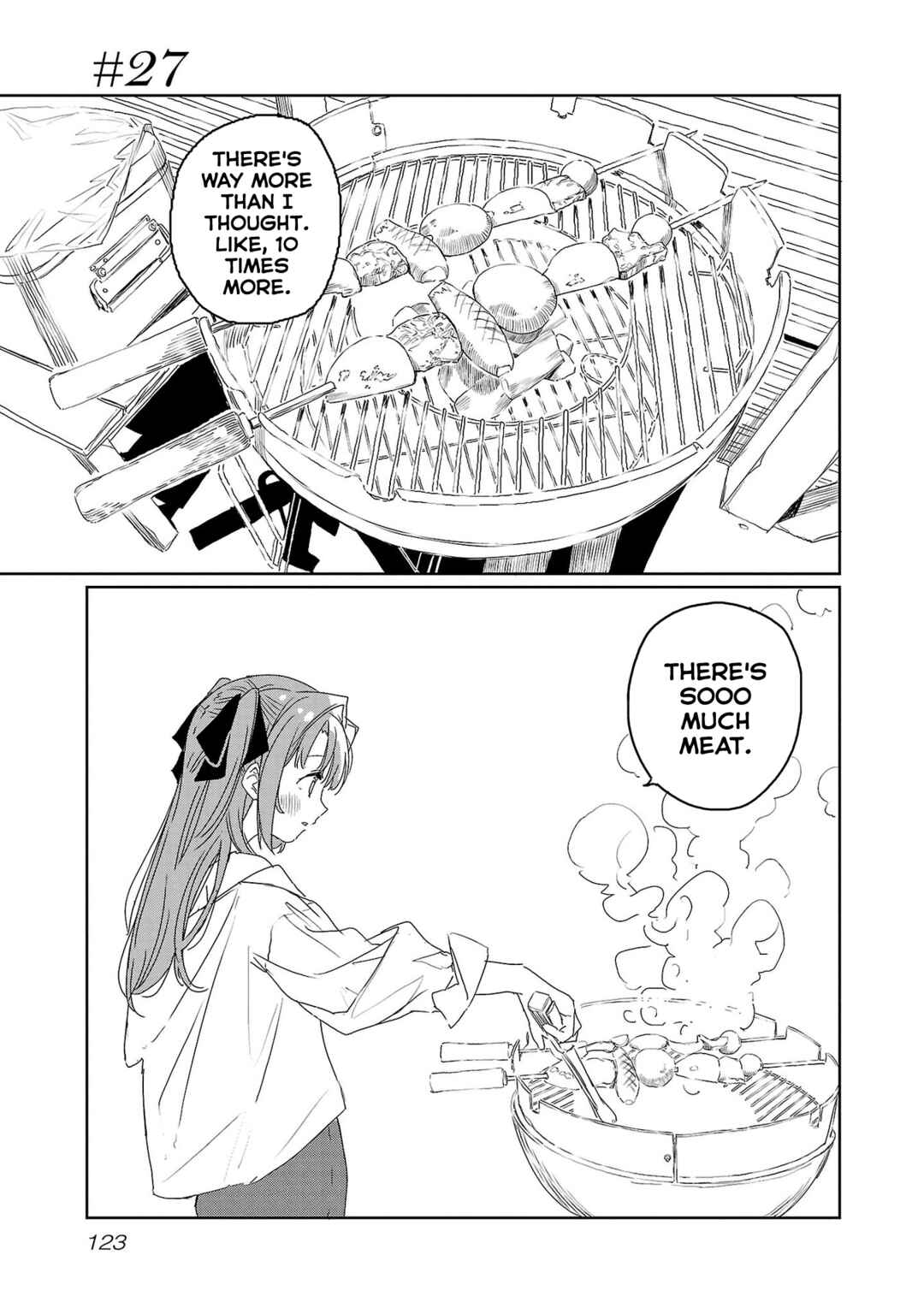 Page 1 Chapter 27 Kamiina Botan, Yoeru Sugata wa Yuri no Hana.