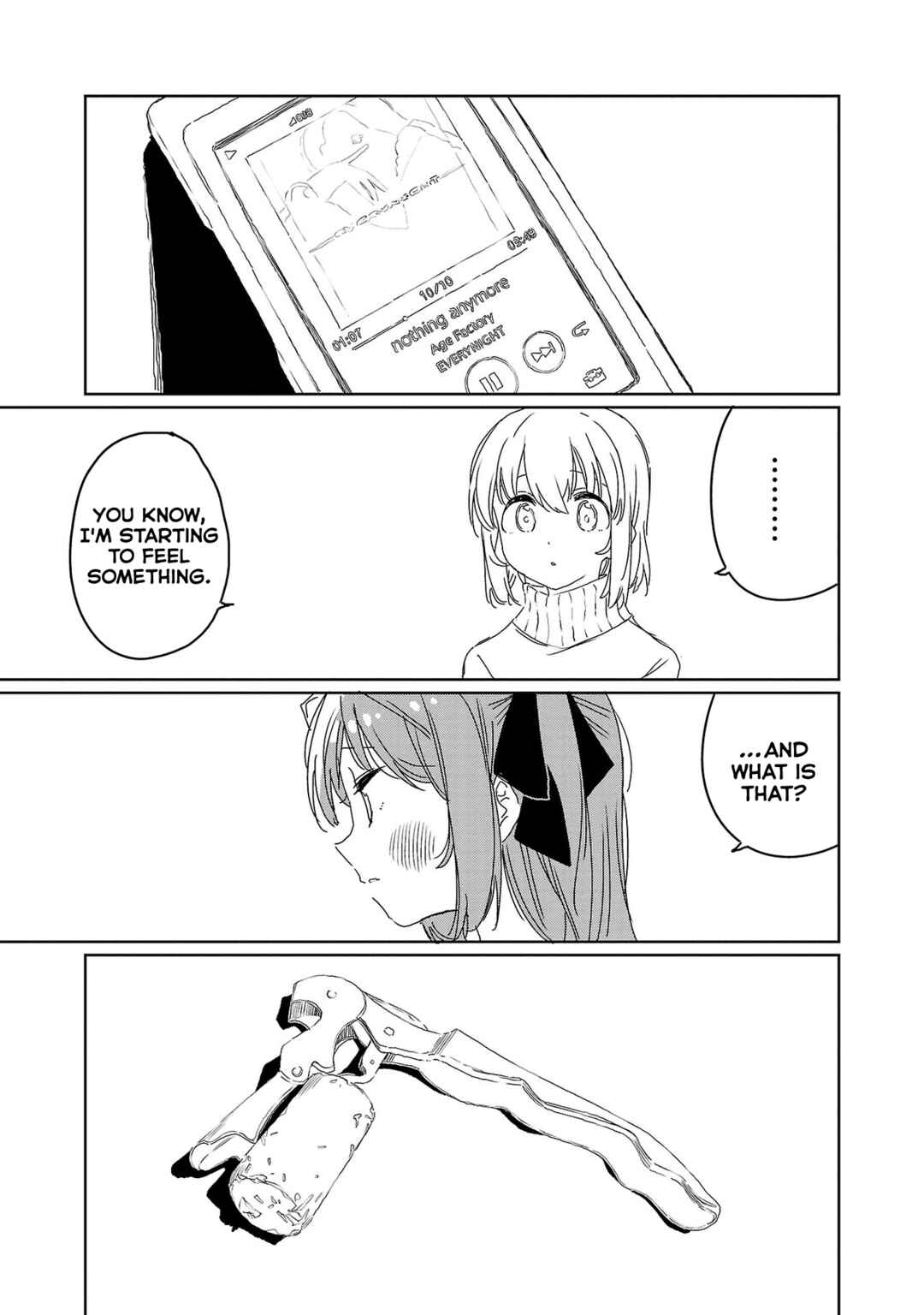 Page 3 Chapter 27 Kamiina Botan, Yoeru Sugata wa Yuri no Hana.