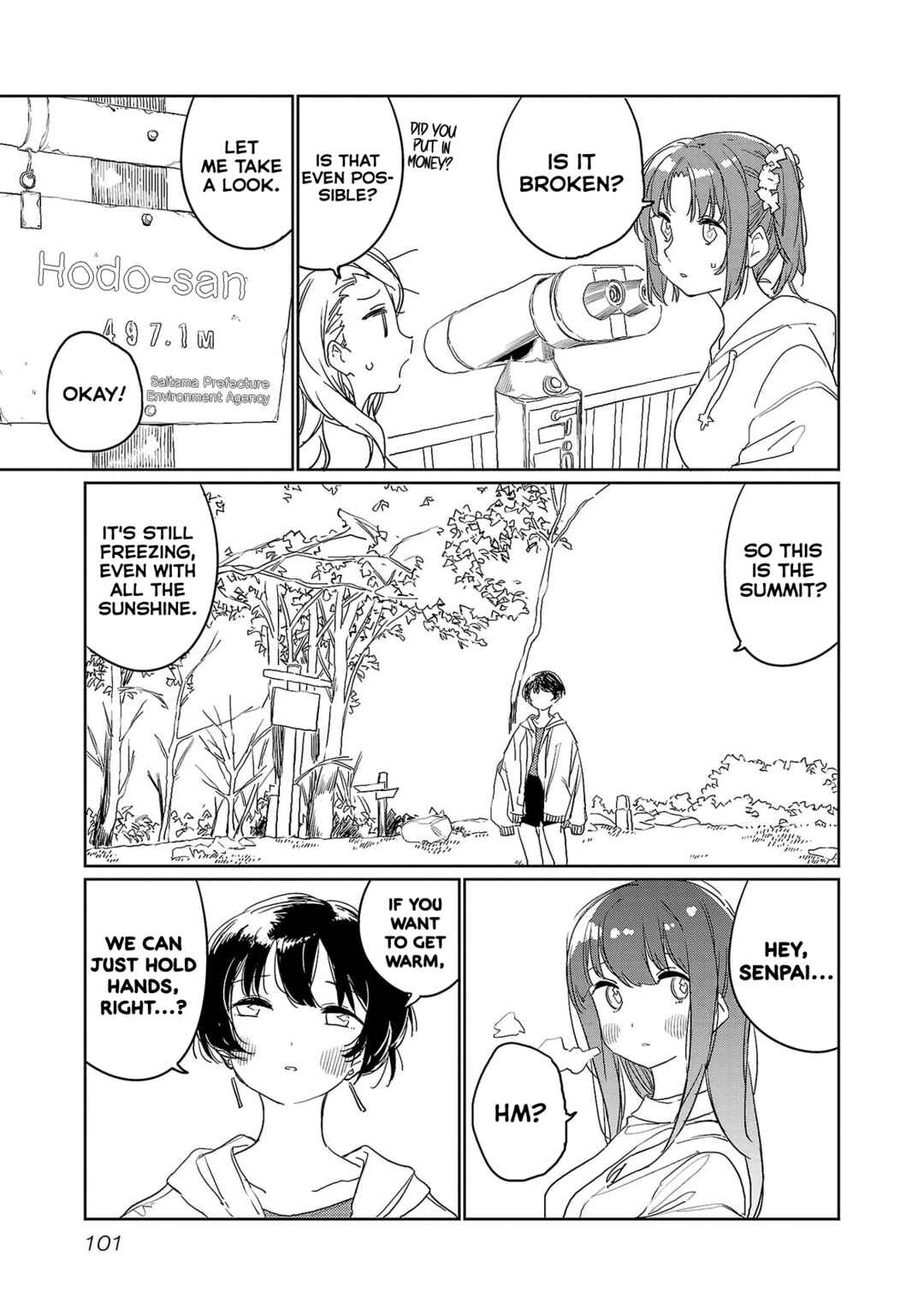Page 9 Chapter 35 Kamiina Botan, Yoeru Sugata wa Yuri no Hana.