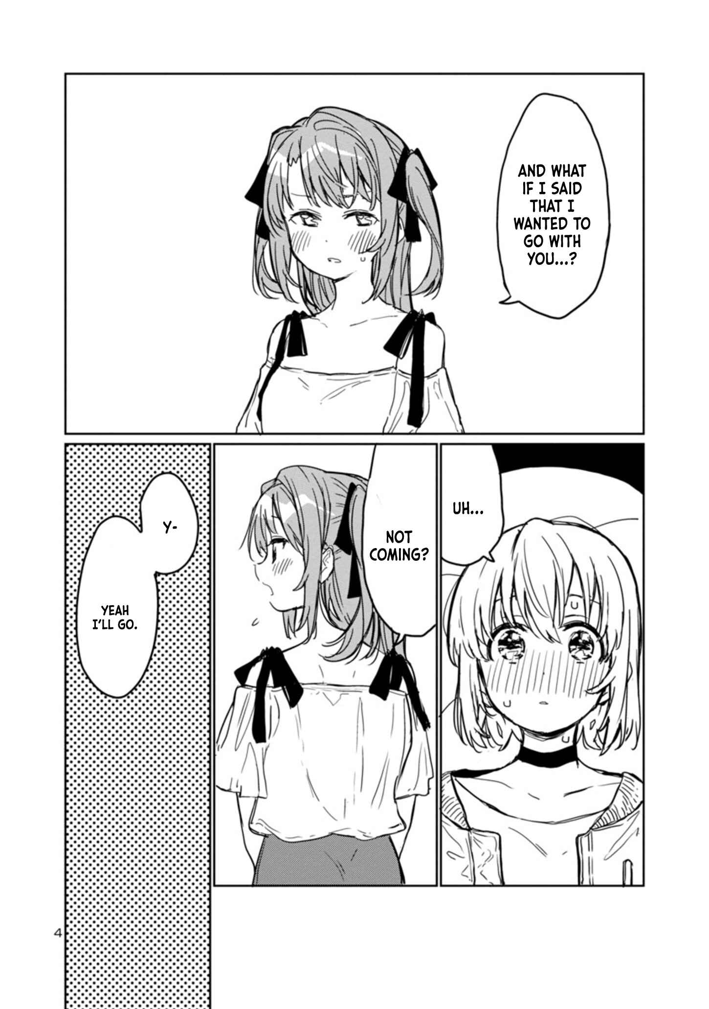 Page 4 Chapter 4 Kamiina Botan, Yoeru Sugata wa Yuri no Hana.