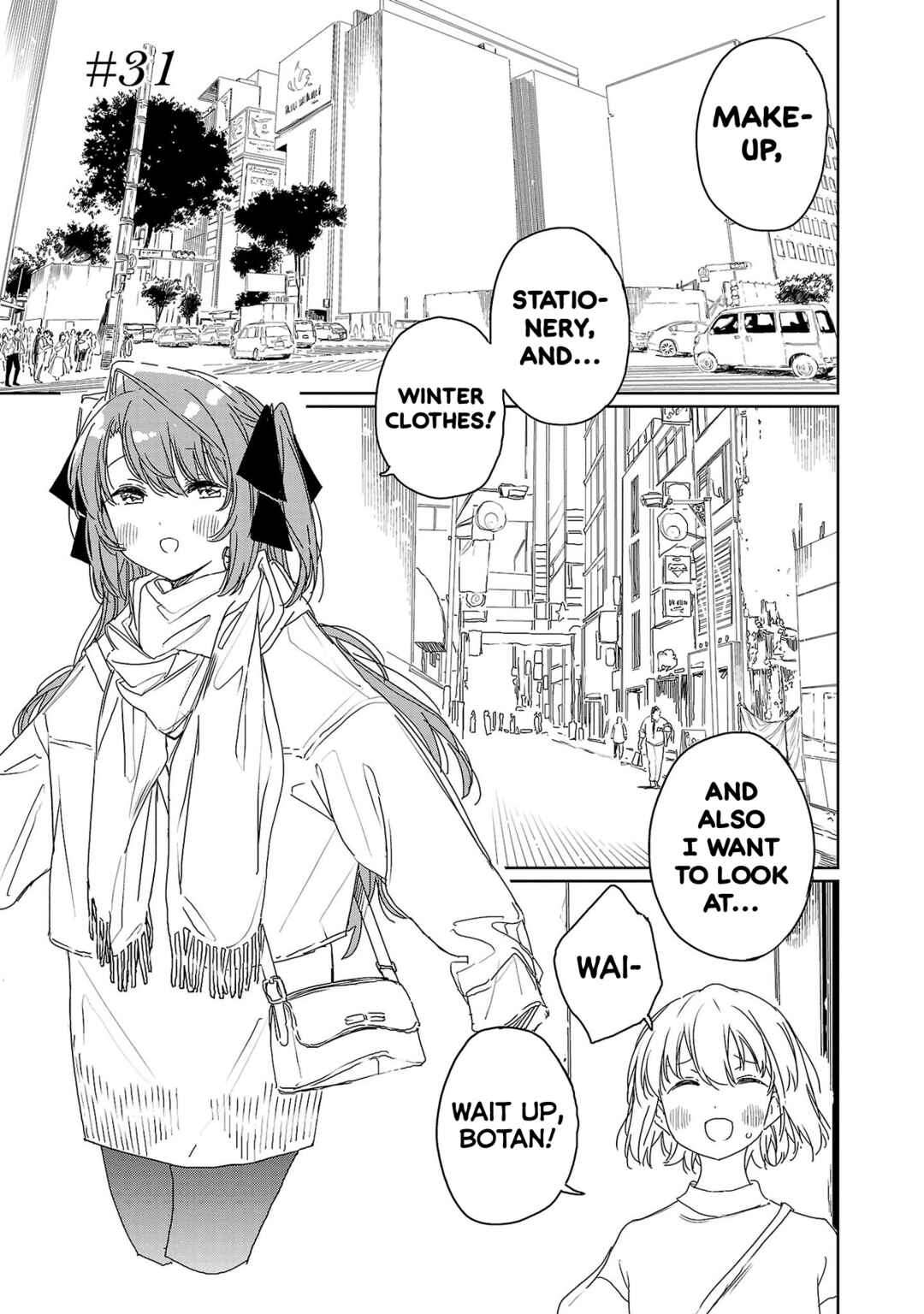 Page 1 Chapter 31 Kamiina Botan, Yoeru Sugata wa Yuri no Hana.