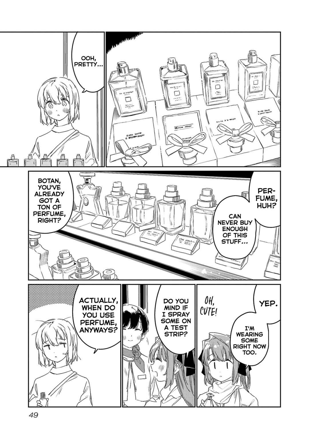 Page 7 Chapter 31 Kamiina Botan, Yoeru Sugata wa Yuri no Hana.