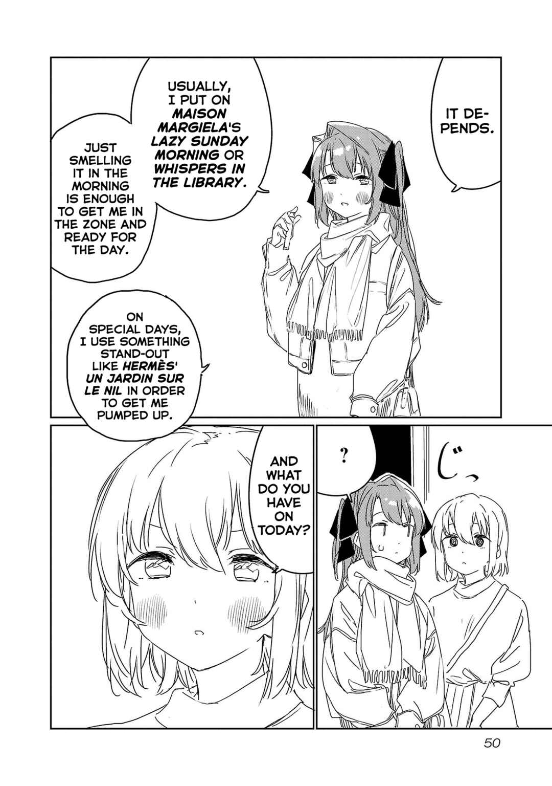 Page 8 Chapter 31 Kamiina Botan, Yoeru Sugata wa Yuri no Hana.