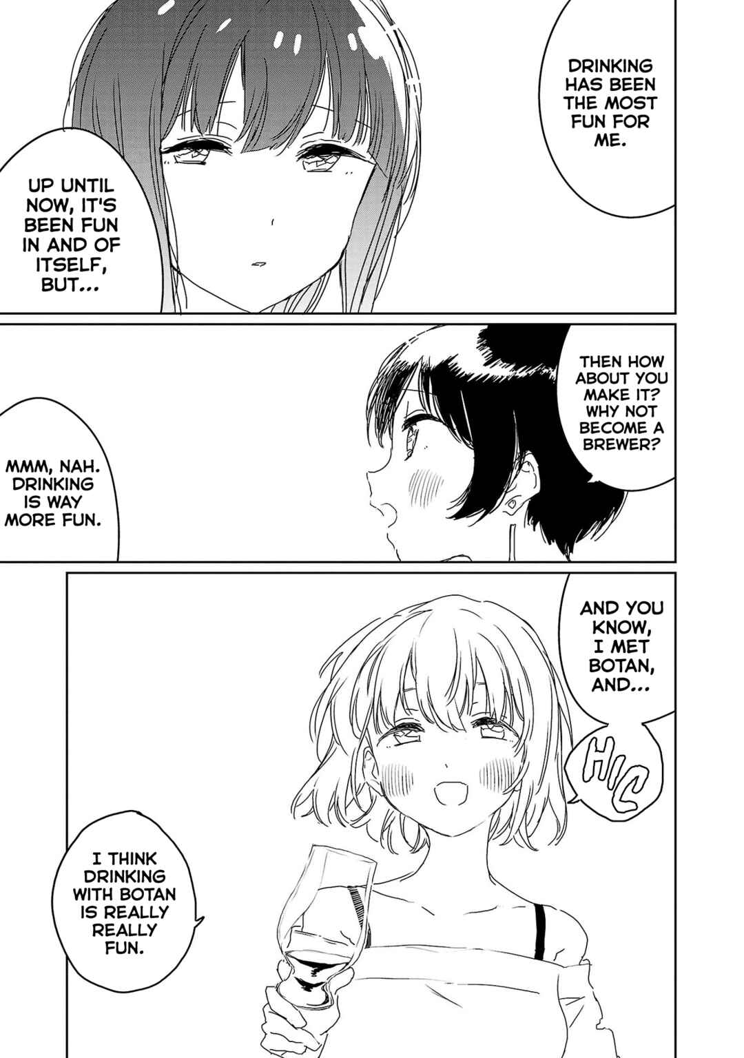 Page 13 Chapter 25 Kamiina Botan, Yoeru Sugata wa Yuri no Hana.