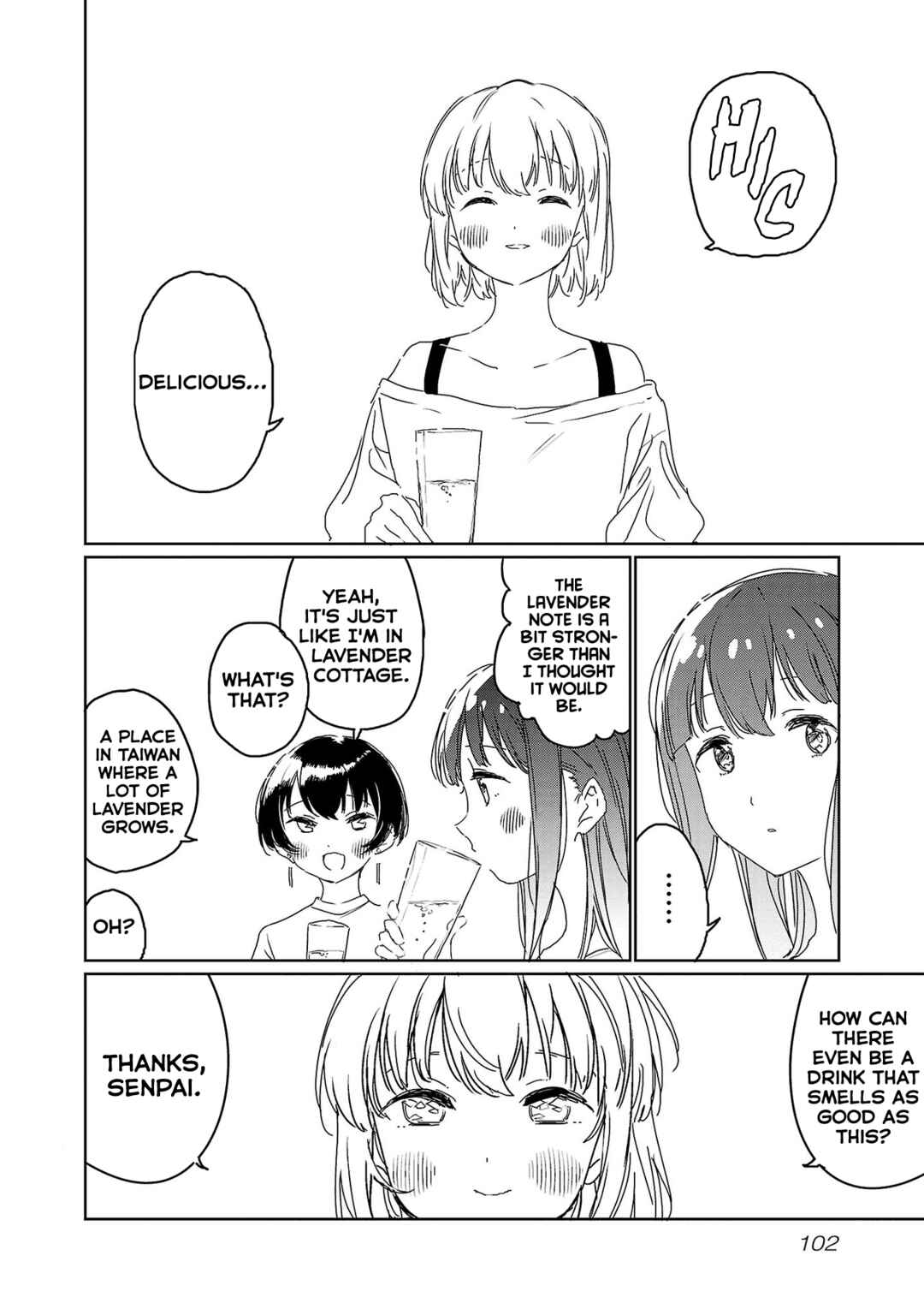 Page 8 Chapter 25 Kamiina Botan, Yoeru Sugata wa Yuri no Hana.