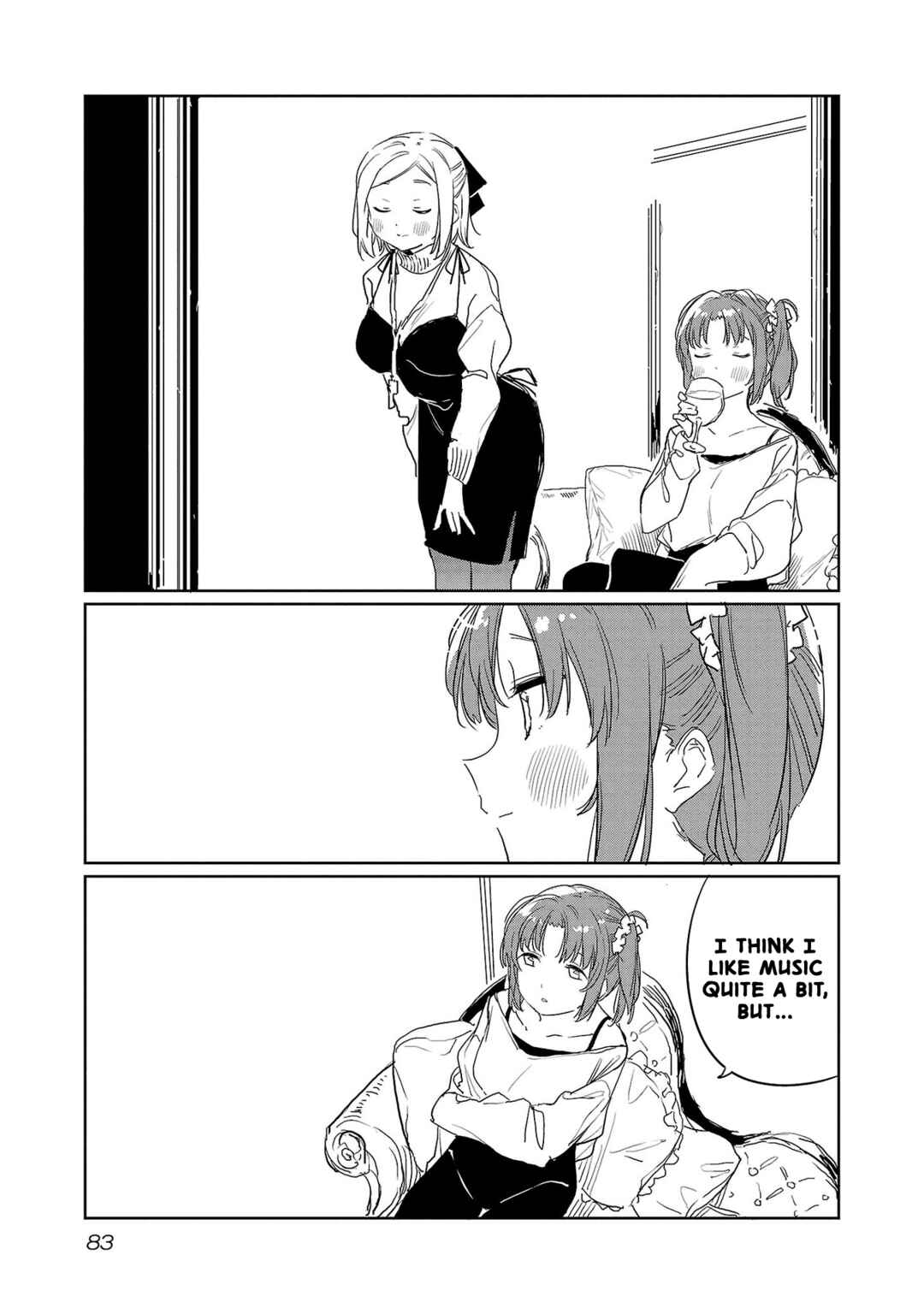 Page 3 Chapter 34 Kamiina Botan, Yoeru Sugata wa Yuri no Hana.
