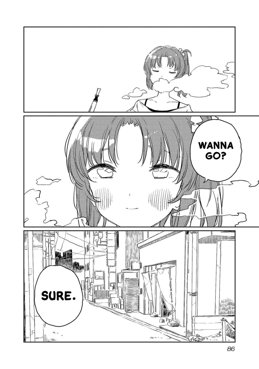 Page 6 Chapter 34 Kamiina Botan, Yoeru Sugata wa Yuri no Hana.