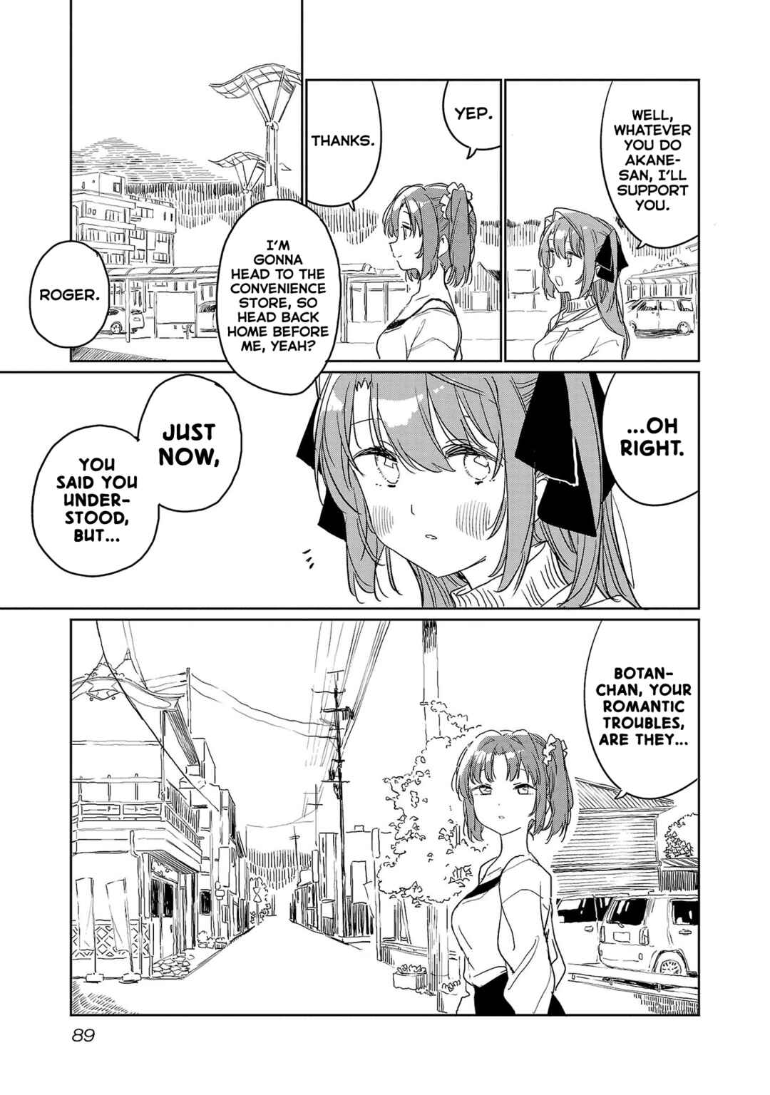 Page 9 Chapter 34 Kamiina Botan, Yoeru Sugata wa Yuri no Hana.