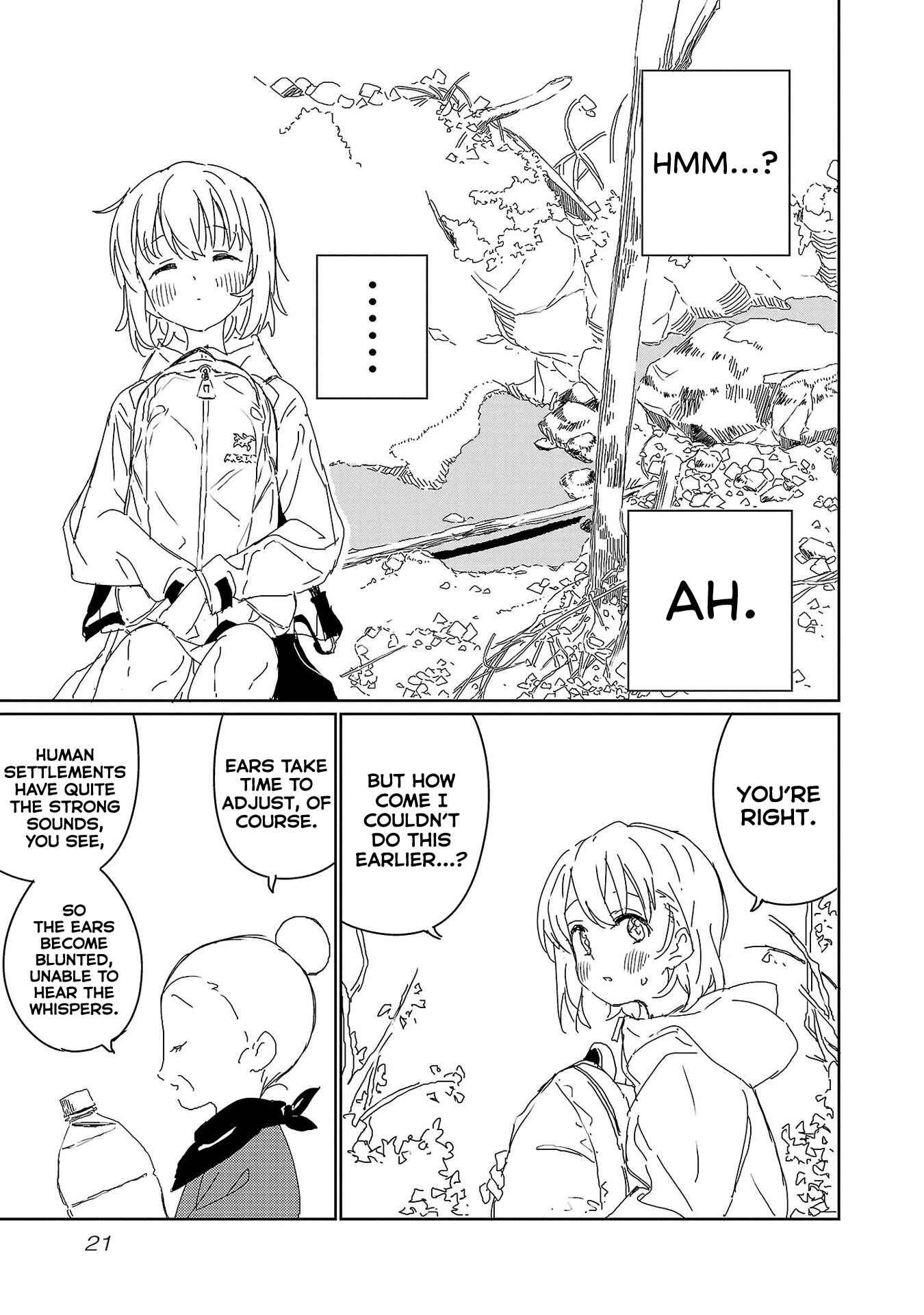 Page 23 Chapter 19 Kamiina Botan, Yoeru Sugata wa Yuri no Hana.
