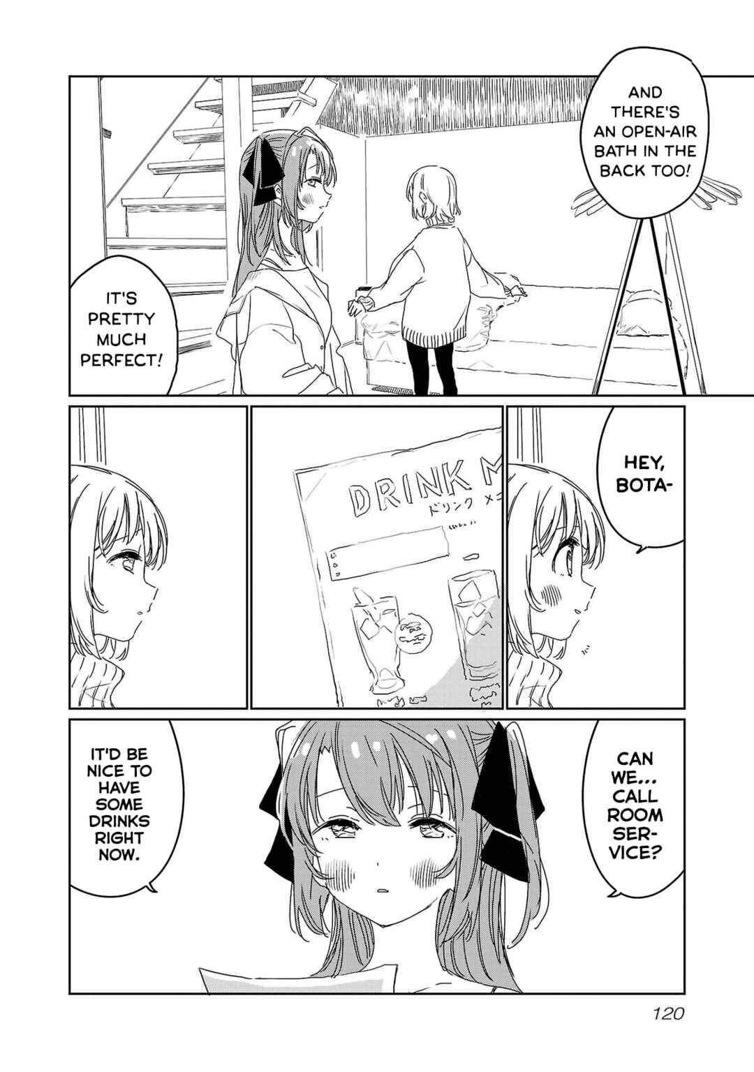 Page 10 Chapter 26 Kamiina Botan, Yoeru Sugata wa Yuri no Hana.