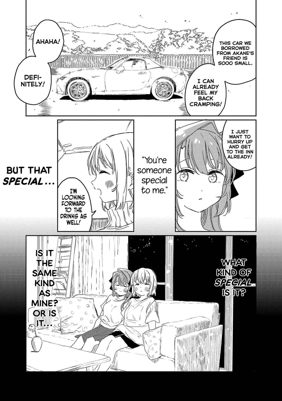Page 7 Chapter 26 Kamiina Botan, Yoeru Sugata wa Yuri no Hana.