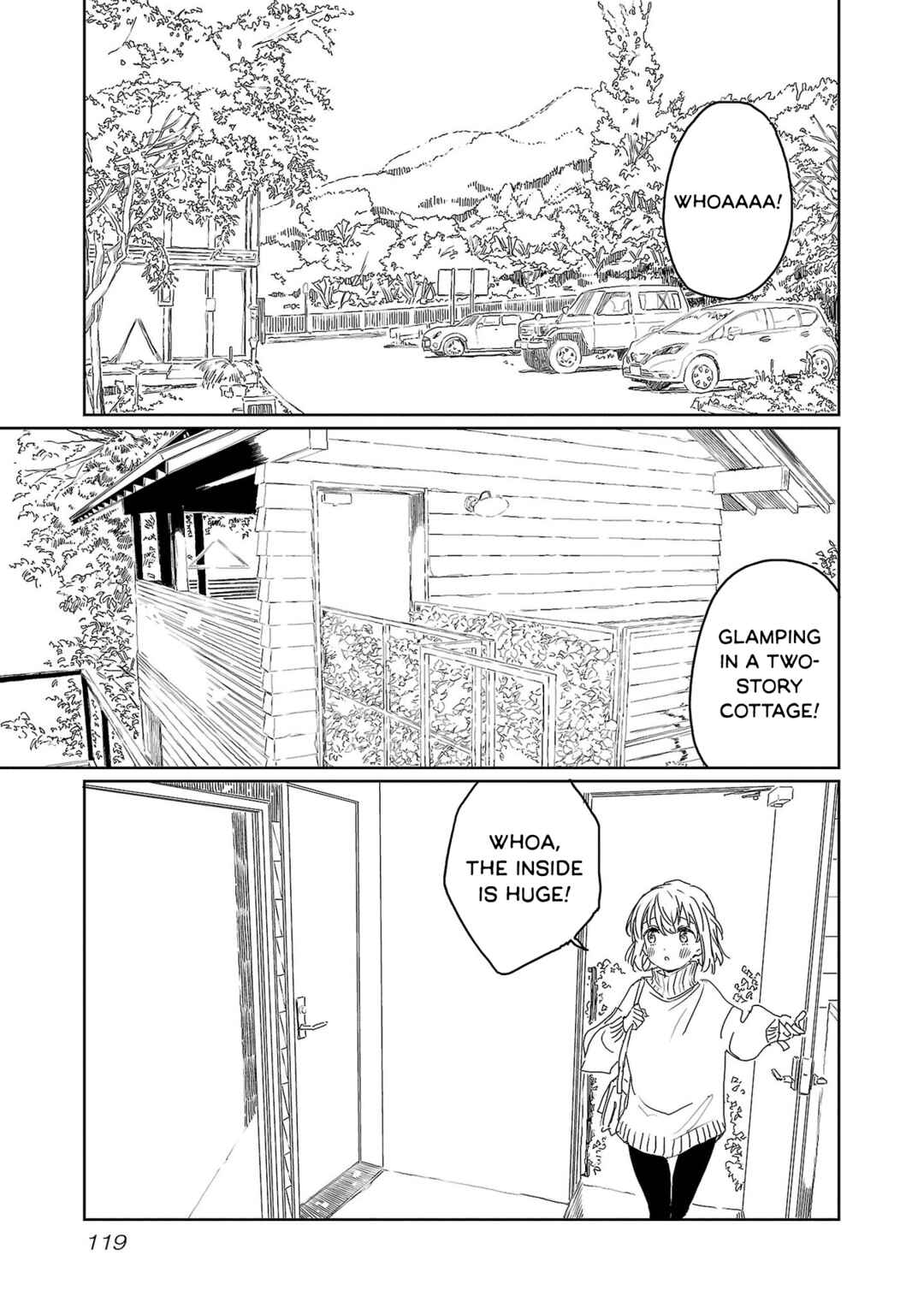 Page 9 Chapter 26 Kamiina Botan, Yoeru Sugata wa Yuri no Hana.