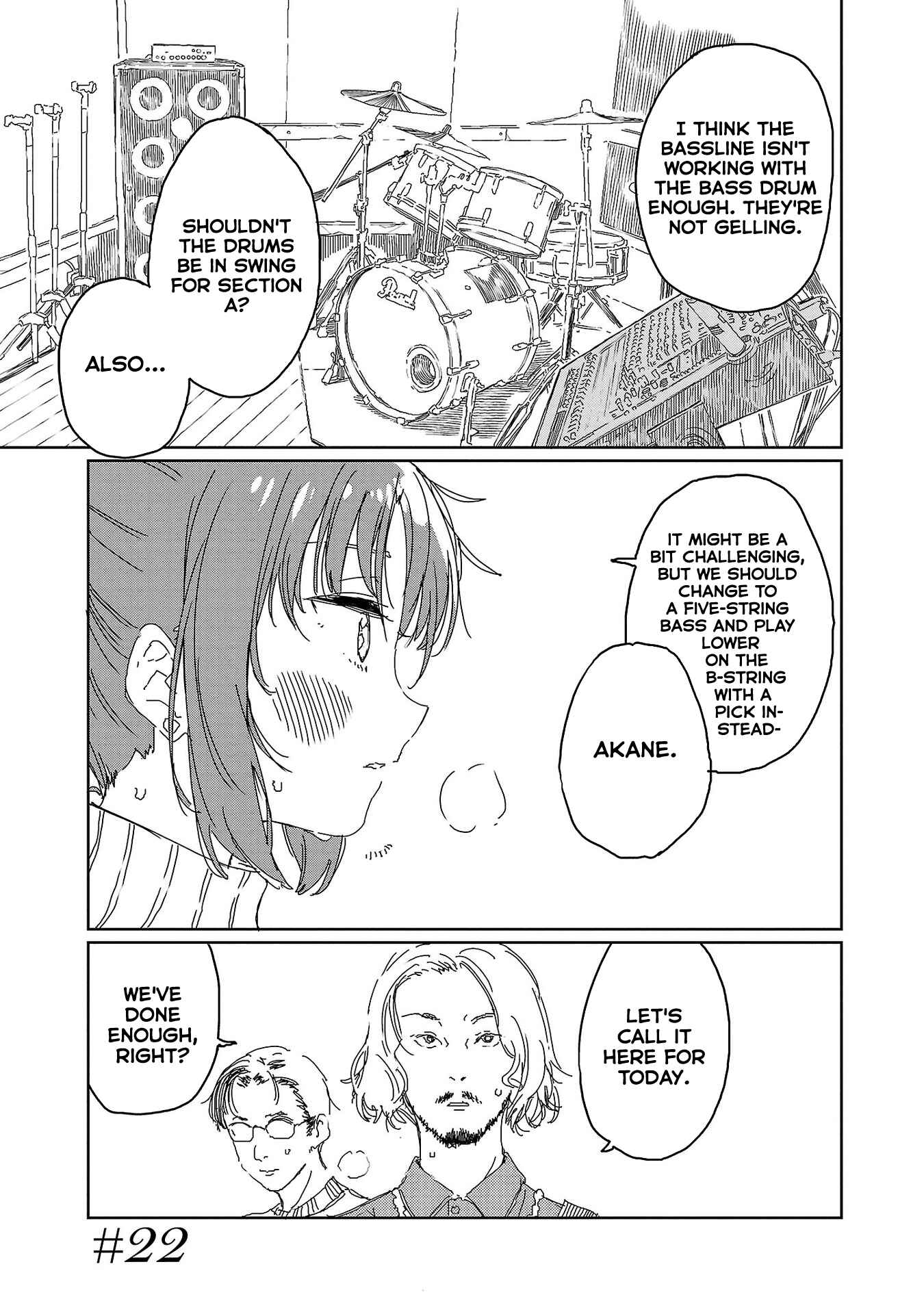 Page 1 Chapter 22 Kamiina Botan, Yoeru Sugata wa Yuri no Hana.