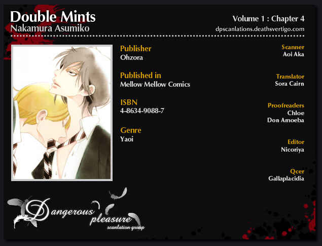 Page 1 Chapter 4 Double Mints
