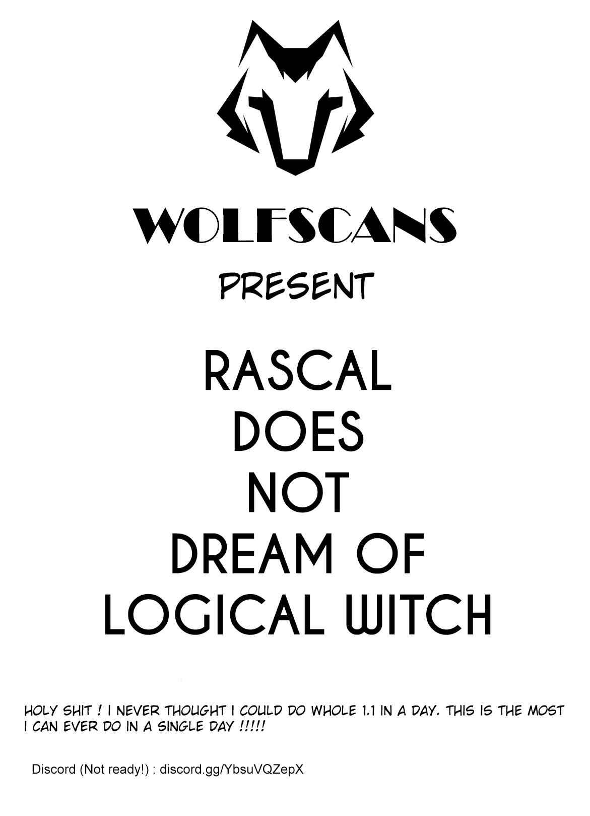 Page 27 Chapter 1.1 Rascal Does Not Dream of Logical Witch